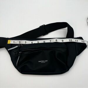 Gaston Luga Splash Hip Pack Black Belt Bag Bum Bag Waterproof Adjustable Strap